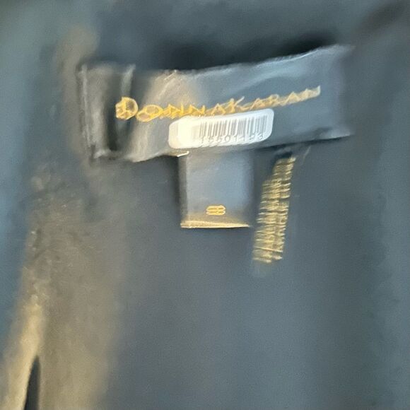 Donna Karan New York Cut-Out Tuxedo Jacket Size 8 - Picture 8 of 8